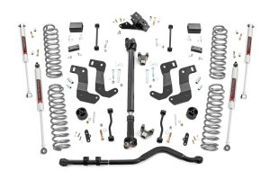 Jeep Wrangler Unlimited Rubicon Suspension Lift Kit - Rough Country - 3.5 Inch Lift Kit | C/A Drop | FR D/S | M1 - '18-'23